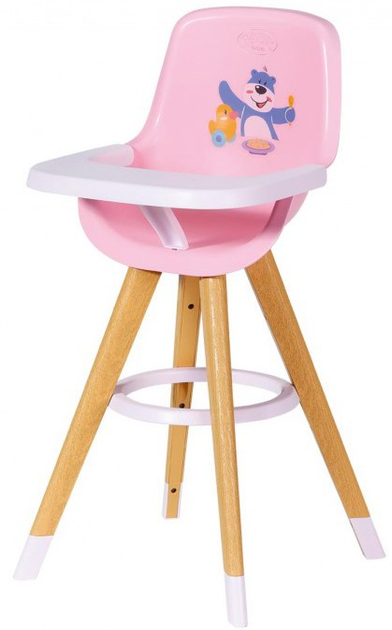 Krzesełko do karmienia lalek Zapf Creation Baby Born (4001167829271) - obraz 2