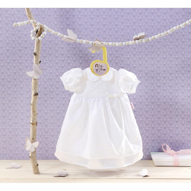 Sukienka dla lalki Zapf Creation Baby Born Dolly Moda Christening Dress Biała (4001167870341) - obraz 2