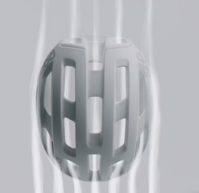 Велошолом POC Ventral Air MIPS, Hydrogen White, L (56-61 см) (PC 107551001LRG1) - Фото 5 Велошолом POC Ventral Air MIPS, Hydrogen White, L (56-61 см) (PC 107551001LRG1) - зображення 5