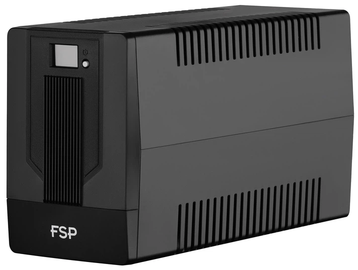 Источник бесперебойного питания FSP iFP1000 1000VA/600W LCD-дисплей USB 4xSchuko Черный (PPF6001306) - изображение 4