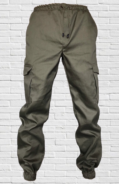 Чоловічі штани джогери Алекс-3 (хакі), 54 р. (Шр-х) - зображення 2