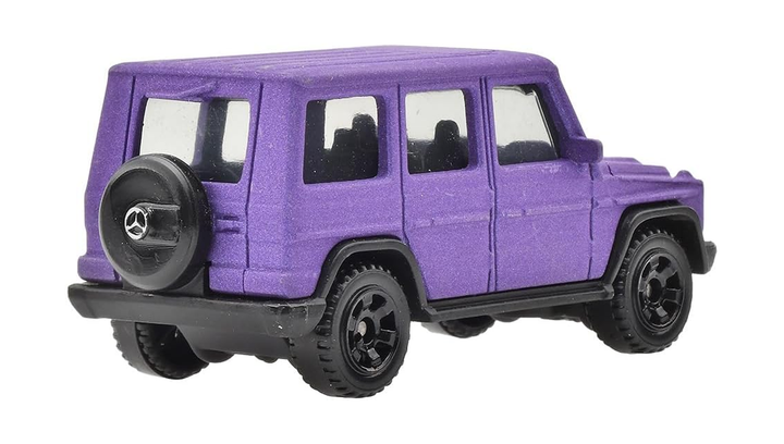 Тематична Машинка Matchbox Mercedes-Benz G 550 Germany 1:64 GWL49/HPC57 Purple - зображення 4