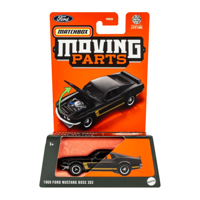 Тематическая Машинка Matchbox 1969 Ford Mustang Boss 302 Moving
