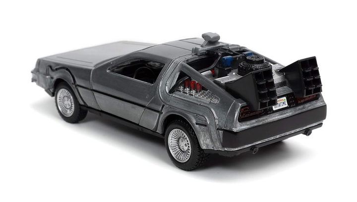 Машинка Jada Delorean DMC-12 Back to the Future 1 Time Machine 1:32 Silver - изображение 10