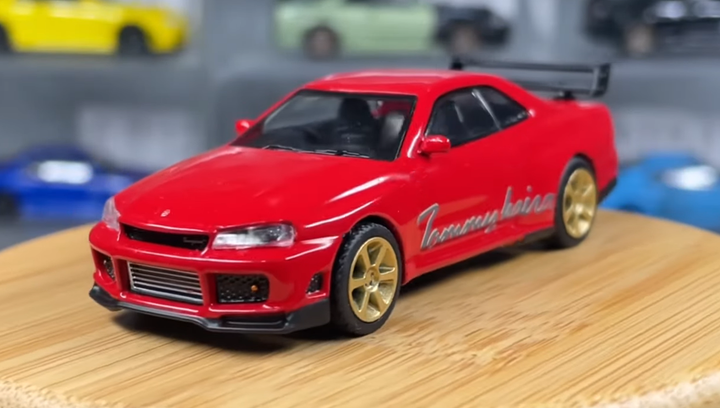 Машинка Premium MINI GT Nissan Skyline GT-R (R34) Tommykaira R-z 1
