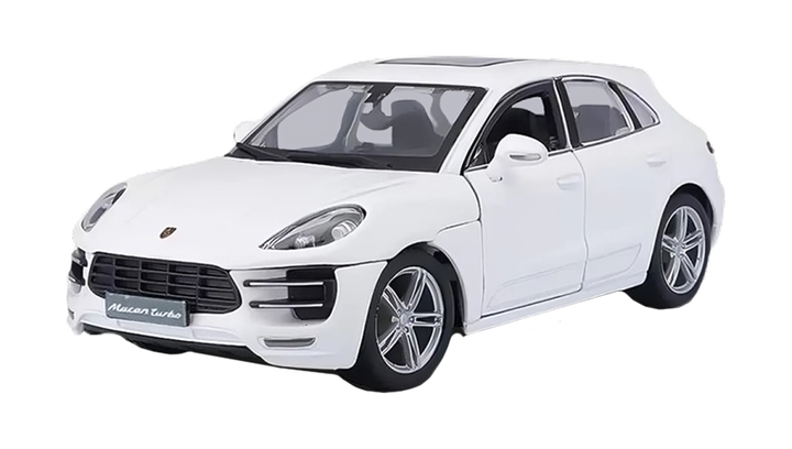 Машинка Bburago Porsche Macan 1:24 White - изображение 2