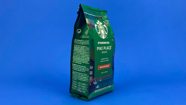 Кофе в Зернах Starbucks Pike Place Roast 200g - Фото 3 Кофе в Зернах Starbucks Pike Place Roast 200g - изображение 3