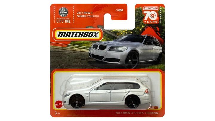 Машинка Большой Город Matchbox 2012 BMW 3 Series Touring Highway 1:64 HLC71 White - Фото 2 Машинка Большой Город Matchbox 2012 BMW 3 Series Touring Highway 1:64 HLC71 White - изображение 2