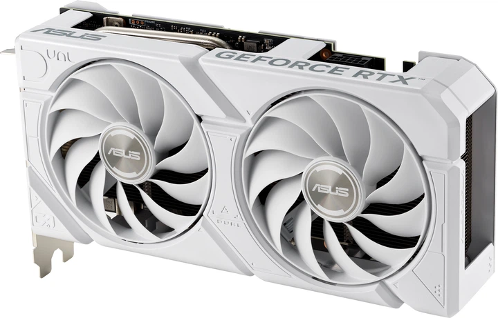 Видеокарта ASUS PCI-Ex GeForce RTX 4070 Super Dual EVO White OC
