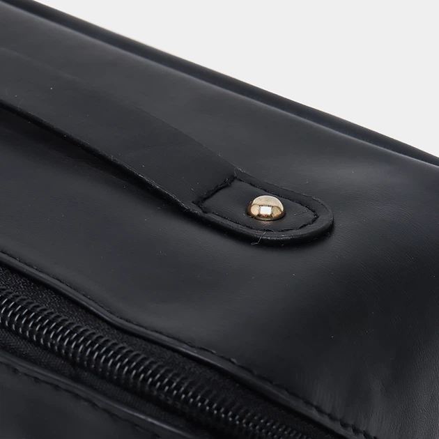 Женская косметичка Lesko BK-HZB-02 Black несесер органайзер дорожная бьюти кейс - изображение 5