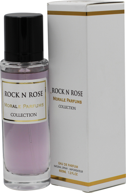 Акція на Парфумована вода для жінок Morale Parfums Rock N Rose версія Valentino Rock`n Rose 30 мл (3207454531594/4820269861633) від Rozetka