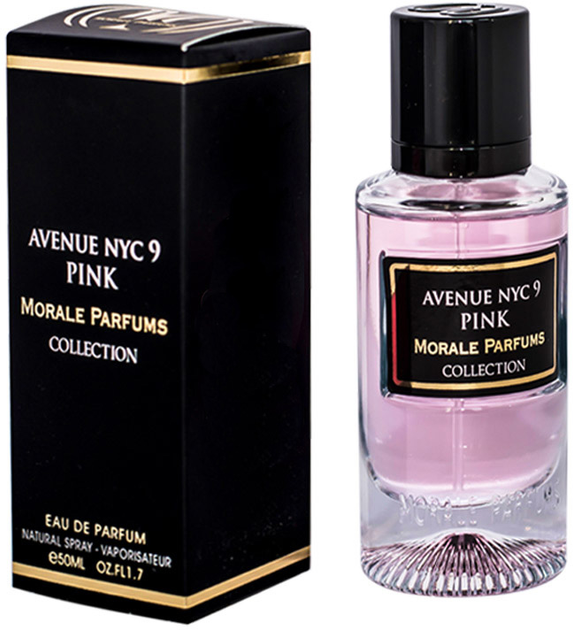 Акція на Парфумована вода для жінок Morale Parfums Avenu NYC 9 Pink 50 мл від Rozetka