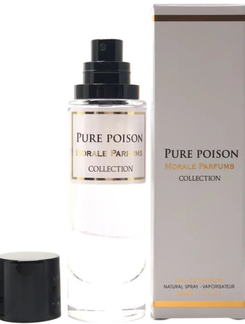 Акція на Парфумована вода для жінок Morale Parfums Pure Poison версія Dior Pure Poison 30 мл (3778556496215/4820269861527) від Rozetka