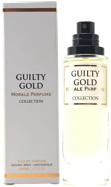 Акція на Парфумована вода для жінок Morale Parfums Guilty Gold версія Gucci Guilty Diamond 30 мл (3819556496215/4820269861107) від Rozetka