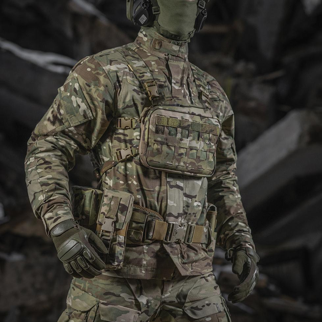 Нагрудный Подсумок M-Tac Chest Rig Military Elite мультикам - изображение 2