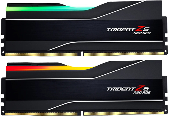 Оперативна пам'ять G.Skill DDR5-6400 32768MB PC5-51200 (Kit of 2x16384) Trident Z5 Neo RGB Black (F5-6400J3239G16GX2-TZ5NR) - зображення 1