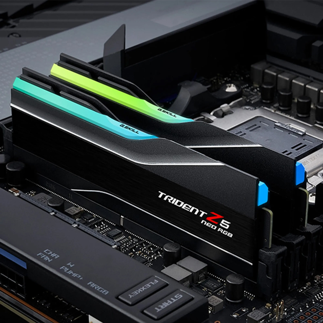 Pamięć G.Skill DDR5-6400 32768MB PC5-51200 (Kit of 2x16384) Trident Z5 Neo RGB Black (F5-6400J3239G16GX2-TZ5NR) - obraz 8