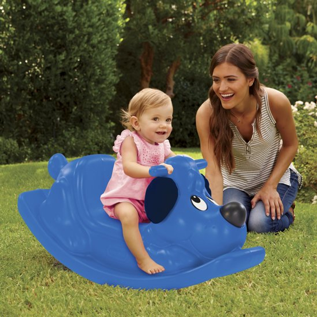 Pies na Biegunach Little Tikes Rocking Puppy niebieski (0050743174261) - obraz 4