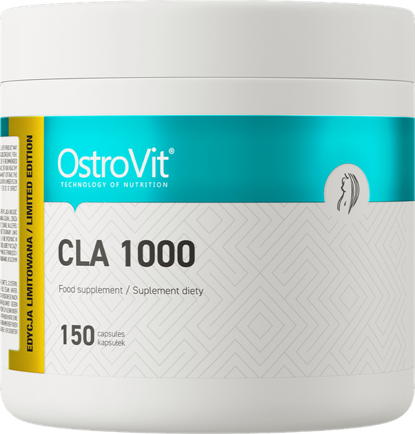 Жироспалювач OstroVit CLA 1000 150 капсул (5903246222722) - зображення 1