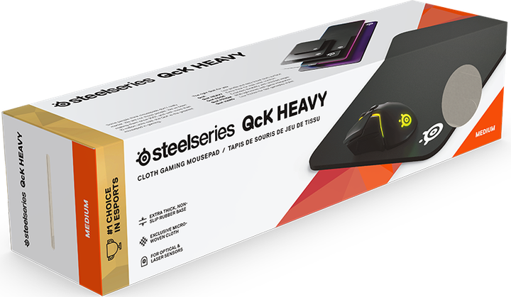 Ігрова поверхня SteelSeries QcK Heavy Medium 2020 Edition (SS63836) - зображення 3