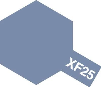 Акрилова фарба на спиртовій основі Матовий Морський Світло-Сірий Tamiya 10мл XF-25 - зображення 2