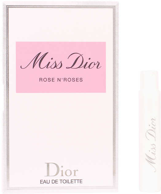 Пробник Туалетная вода для женщин Christian Dior Miss Dior Rose N'Roses 1 мл (3348901501019/3348901501033) - изображение 1