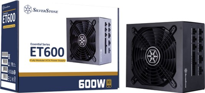 Блок питания Silverstone Strider 600W 80+Gold (SST-ET600-MG