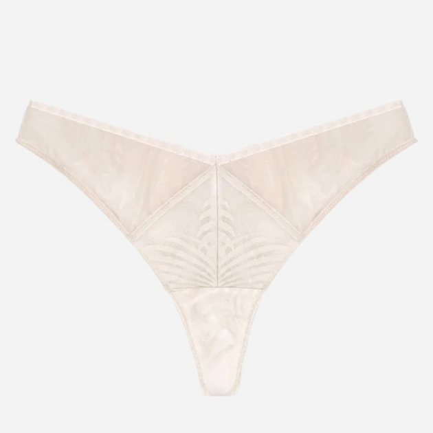 Majtki stringi damskie siateczkowe Esotiq Nacre 41421-08X XL Beżowe (5903972269718) - obraz 7