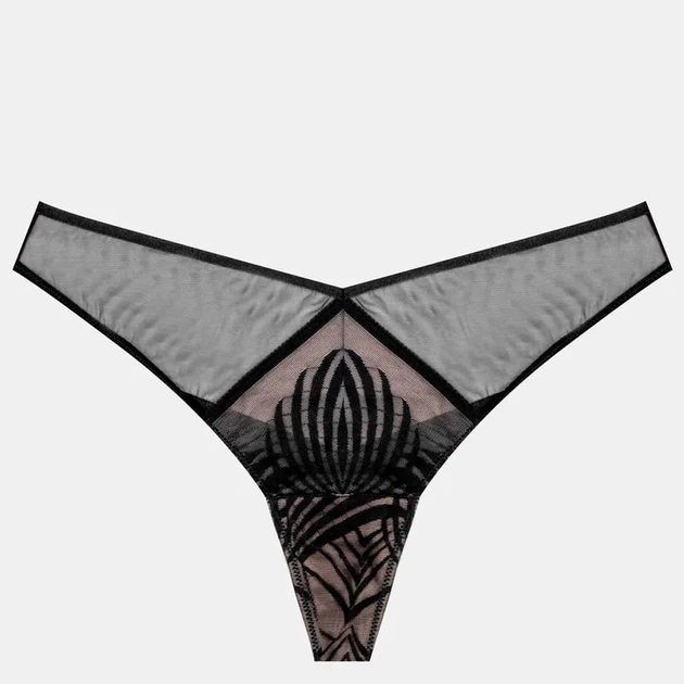 Трусики стрінги жіночі Esotiq Nacre 41421-61X M Чорні (5903972269732) - зображення 6