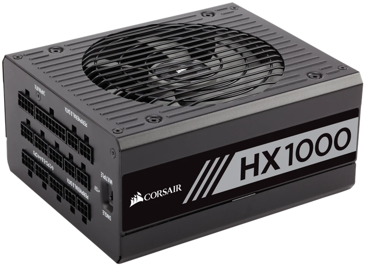 Блок питания ПК Corsair HX1000 80 PLUS PLATINUM (CP-9020139-EU) Б/В - изображение 2