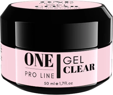 Гель для нарощування нігтів One Pro Line Builder Gel Clear 50 мл (5902211560135) - Фото 1 Гель для нарощування нігтів One Pro Line Builder Gel Clear 50 мл (5902211560135) - зображення 1