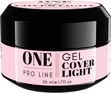 Гель для наращивания ногтей One Pro Line Builder Gel Cover Light 50 мл (5902211560166) - Фото 1 Гель для наращивания ногтей One Pro Line Builder Gel Cover Light 50 мл (5902211560166) - изображение 1