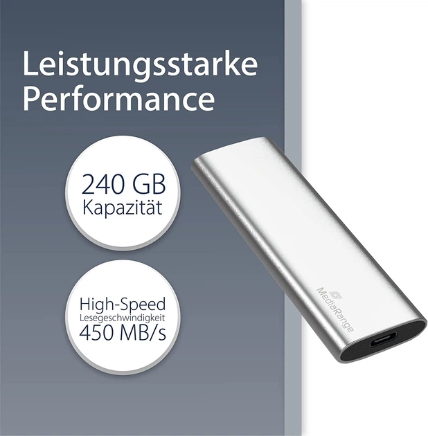 SSD накопичувач MediaRange MR1101 240 GB (MR1101) - изображение 2