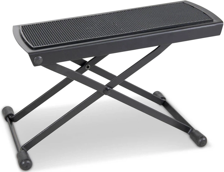 Підставка під ногу для гітариста GEWA Metal Footrest FS-10B Black - Фото 7 Підставка під ногу для гітариста GEWA Metal Footrest FS-10B Black - зображення 7