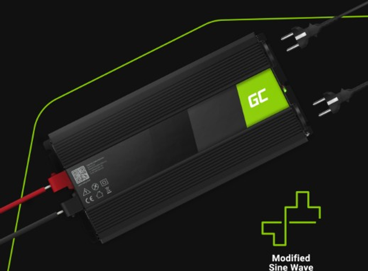 Инвертор Green Cell 12v 220v 3000/6000W - изображение 2
