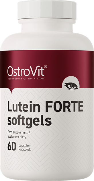 Suplement diety OstroVit Lutein FORTE 60 kapsułek żelatynowych (5903246224092) - obraz 1