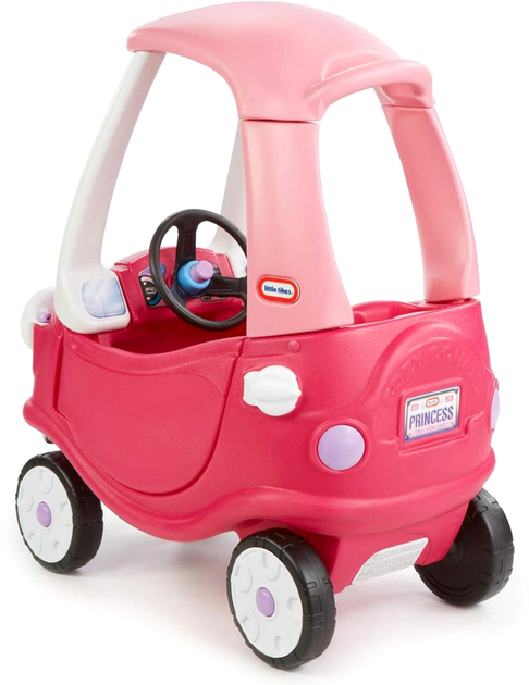 Jeździk Little Tikes Princess Cozy Coupe 18 m + Różowy (0050743642722) - obraz 2