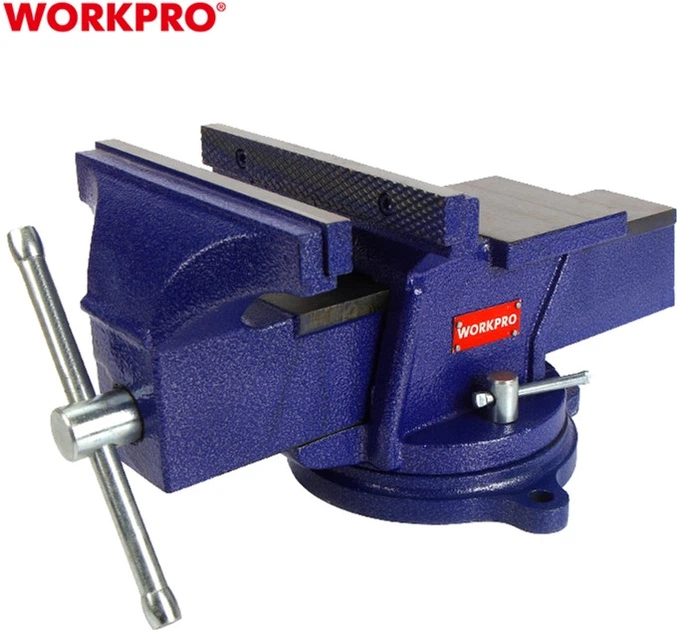 Лещата Workpro PRO 200 мм поворотні (WP233008) - Фото 2 Лещата Workpro PRO 200 мм поворотні (WP233008) - зображення 2