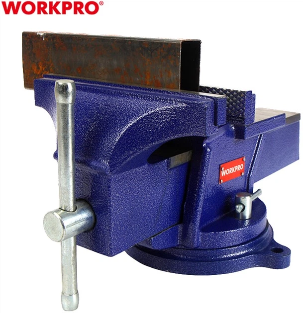 Лещата Workpro PRO 200 мм поворотні (WP233008) - Фото 4 Лещата Workpro PRO 200 мм поворотні (WP233008) - зображення 4