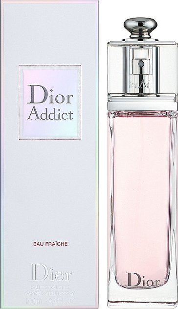 Акція на Туалетна вода для жінок Dior Addict Eau Fraiche 100 мл (3348900659438/3348901182362) від Rozetka