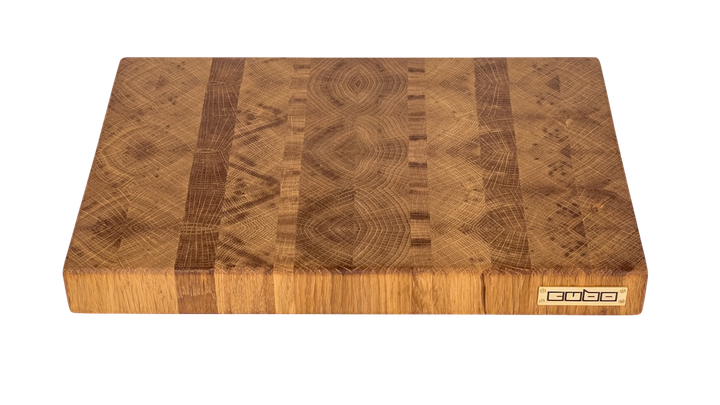 Торцева обробна дошка CUBO Symmetry Oak Маленька (30 x 20 x 3.3 см) - зображення 2