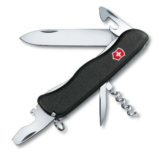 Комплект Victorinox Нож Nomad-Pickniker 0.8353.3 + Чехол для ножа универсальный на липучке + Фонарик - изображение 1