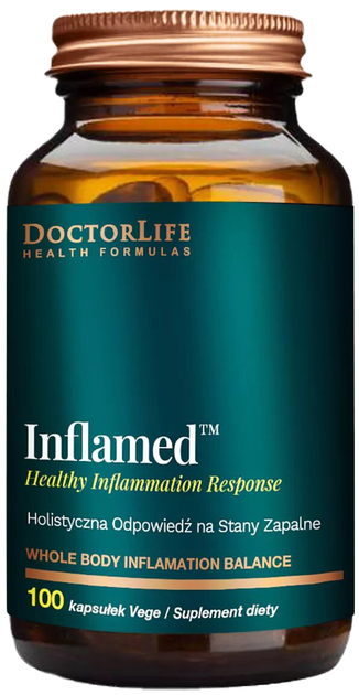 Дієтична добавка Doctor Life Inflamed 100 капсул (5903317644781) - зображення 1