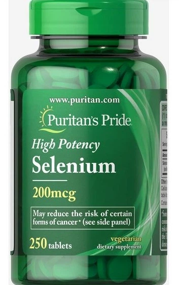 Селен Puritan's Pride Selenium 200 mcg 250 табл - Фото 6 Селен Puritan's Pride Selenium 200 mcg 250 табл - изображение 6