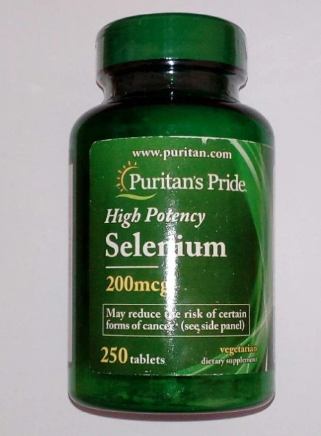 Селен Puritan's Pride Selenium 200 mcg 250 табл - Фото 9 Селен Puritan's Pride Selenium 200 mcg 250 табл - изображение 9