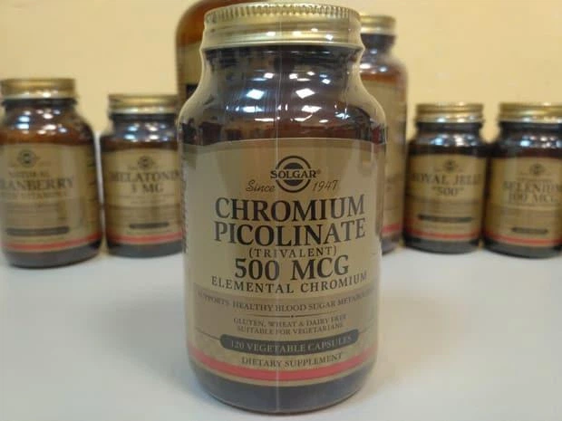 Хром піколінат Солгар Solgar Chromium Picolinate 500 mcg 120 капсул - зображення 6