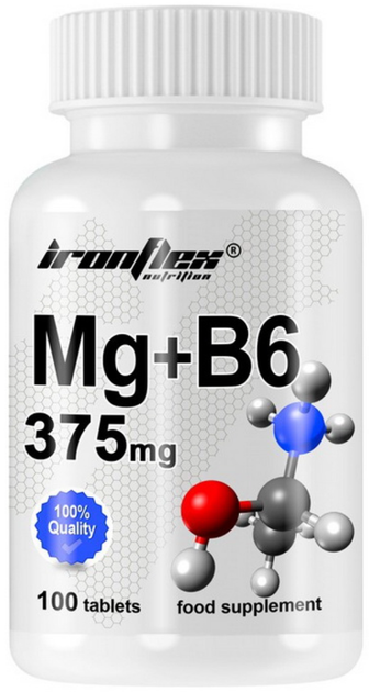Магній Б6 Mg+B6 375 mg 100 таб - зображення 2