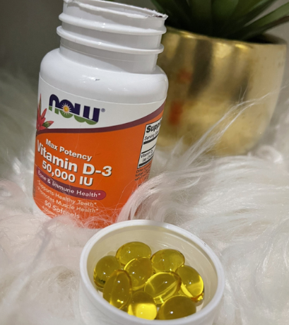 Вітамін Д3 NOW Foods Vitamin D-3 50000 IU 50капсул - зображення 3