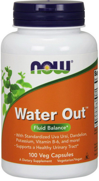 Для здоровья почек, Мочегонное средство NOW Foods Water Out 100 капс - изображение 3