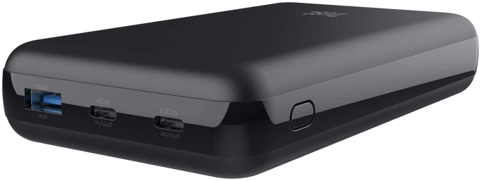 УМБ Trust Laro 20000 mAh 100W Black (TR25240) - зображення 5